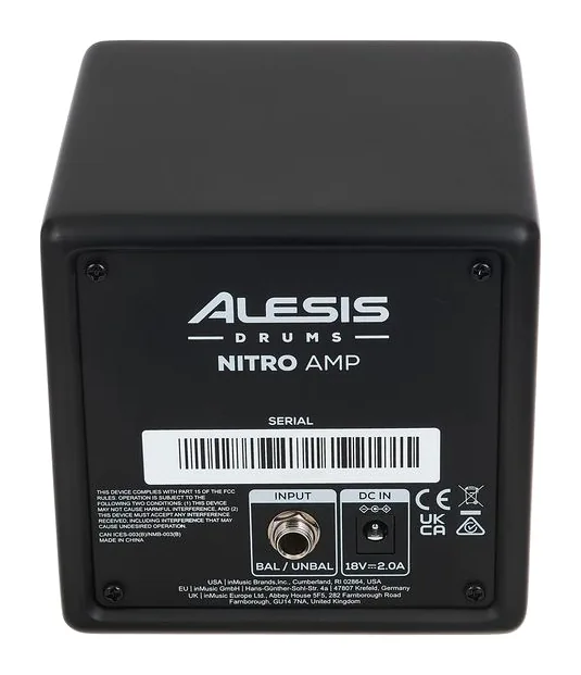 Alesis Nitro Amp, connectique, photo 4