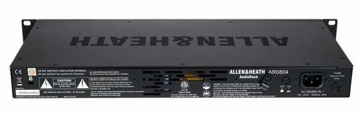 Allen & Heath AR84, vue de trois quarts, photo 4