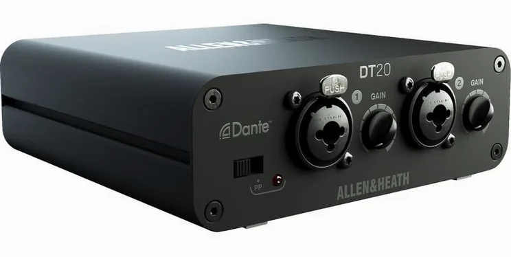 Allen & Heath DT20, vue de trois quarts, photo 3