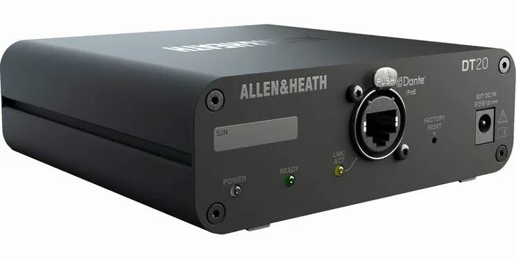 Allen & Heath DT20, vue de dessus, photo 4
