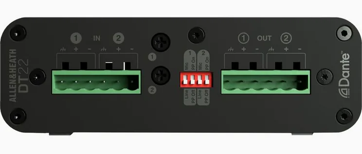 Allen & Heath DT22, vue de profil, photo 2