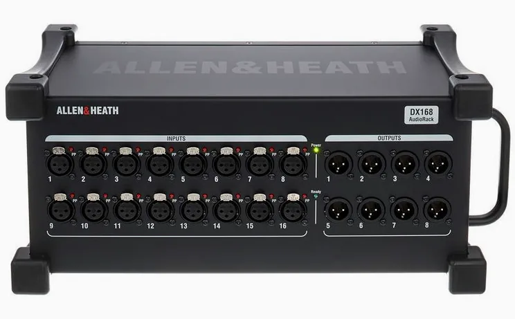 Allen & Heath DX168/X, écran et commandes, photo 2