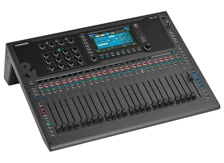 Allen & Heath QU-6, face arrière et connectique, photo 3