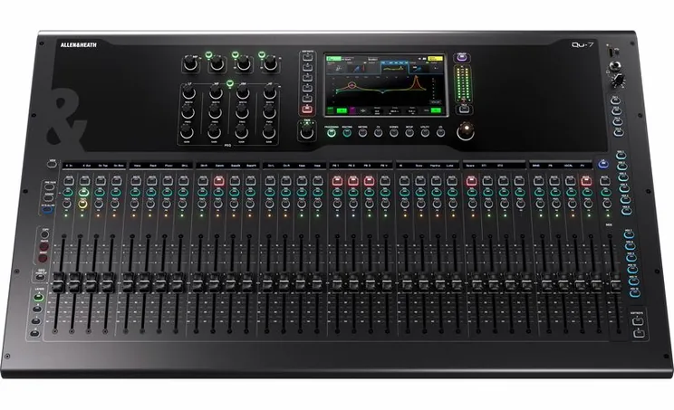 Allen & Heath QU-7, vue de dessus, photo 2