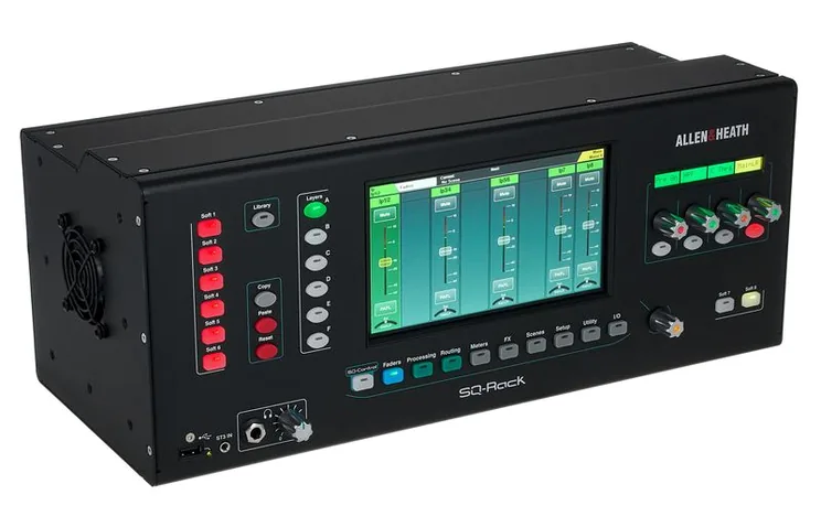 Allen & Heath SQ Rack, vue de dessus, photo 3