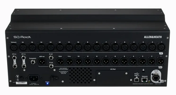 Allen & Heath SQ Rack, face avant, photo 4