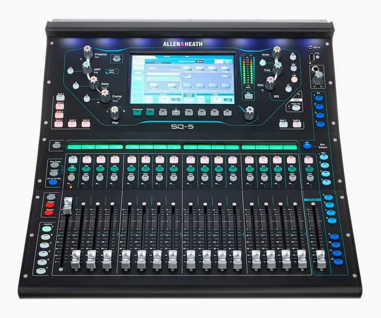 Allen & Heath SQ5, vue de profil, photo 2