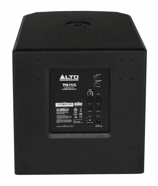 Alto TS 15S Subwoofer, roulettes et poignées, photo 4