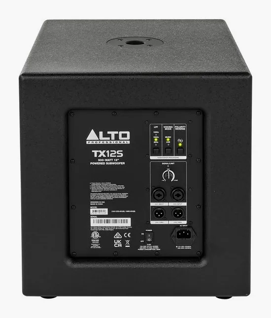 Alto TX 12S Subwoofer, vue de trois quarts, photo 4