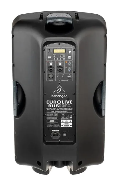 Behringer B115MP3, vue de trois quarts, photo 4