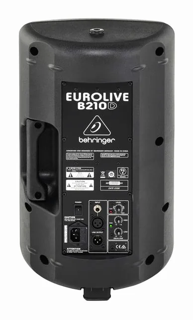 Behringer B210D, face arrière et connectique, photo 4