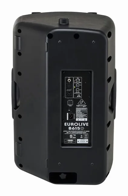Behringer B615D, poignées et embase, photo 4