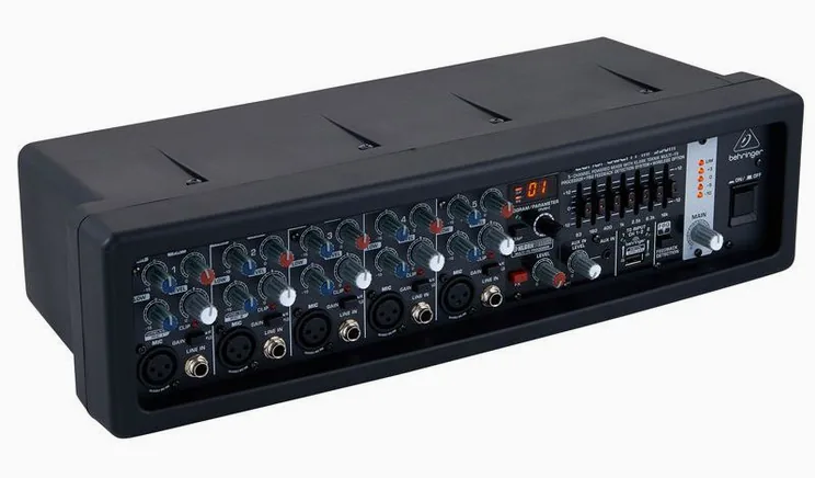 Behringer PMP 550M, écran et commandes, photo 3