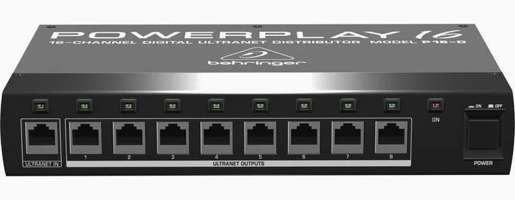 Behringer Powerplay P16D Ultranet, accessoires fournis, photo 3