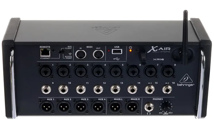 Behringer X Air XR16, vue de dessus, photo 2