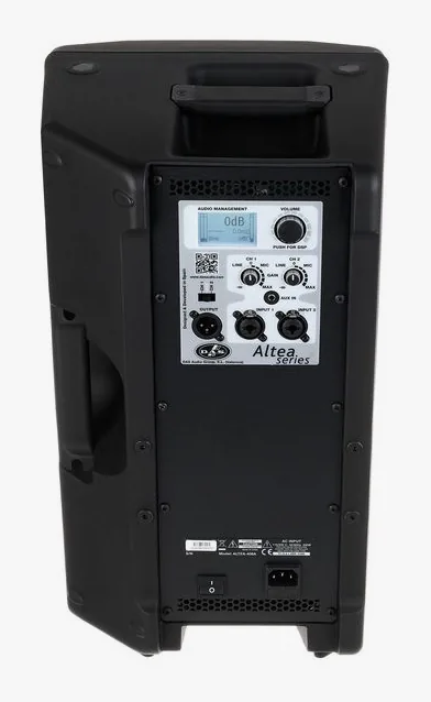 DAS Audio Altea-408A, poignées et embase, photo 4