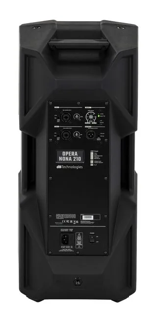 dB Technologies Opera Nona 210, face arrière et connectique, photo 4
