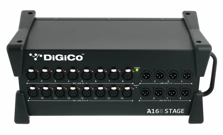 DiGiCo A168 Stage I/O, vue de profil, photo 2