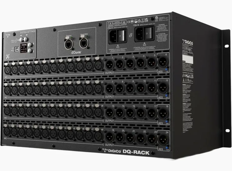 DiGiCo DQ Rack, vue de trois quarts, photo 4