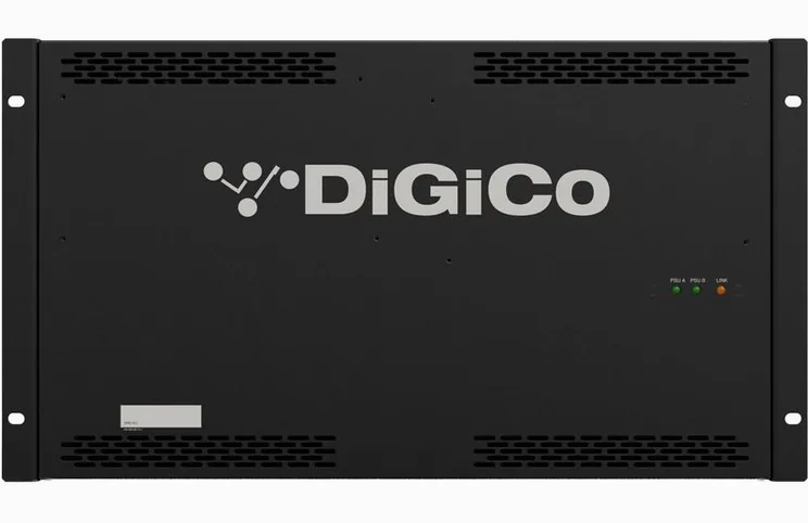 DiGiCo MQ Rack, écran et commandes, photo 3