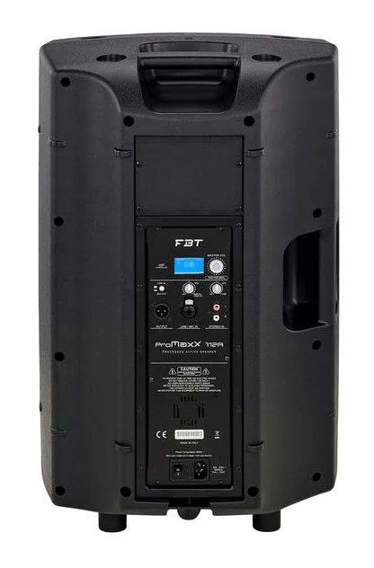 FBT PROMaxX 112A, face arrière et connectique, photo 4
