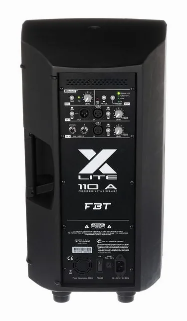 FBT X-Lite 110A, grille et pavillon, photo 4