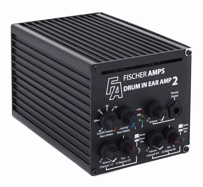 Fischer Amps Drum In Ear Amp 2 - Bass Pump, vue de face, photo 2