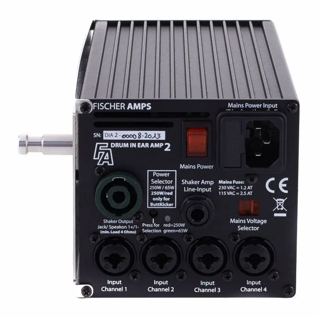 Fischer Amps Drum InEar Amp 2, accessoires fournis, photo 4