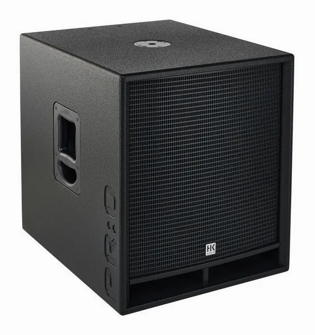 HK Audio PR:O 118 SUB D2, face arrière et connectique, photo 3