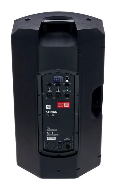 HK Audio Sonar 115 Xi, face arrière et connectique, photo 4