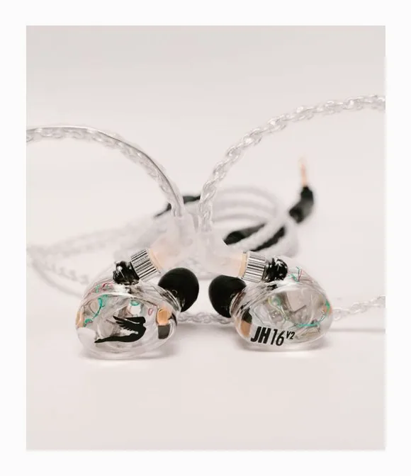 JH Audio Universal JH16v2 Clear, accessoires fournis, photo 2