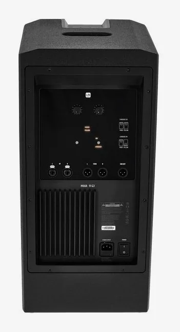 LD Systems Maui 11 G3 Subwoofer, face arrière et connectique, photo 4
