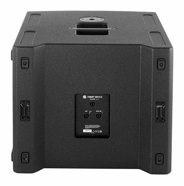 LD Systems Stinger Sub 15 G3, roulettes et poignées, photo 4