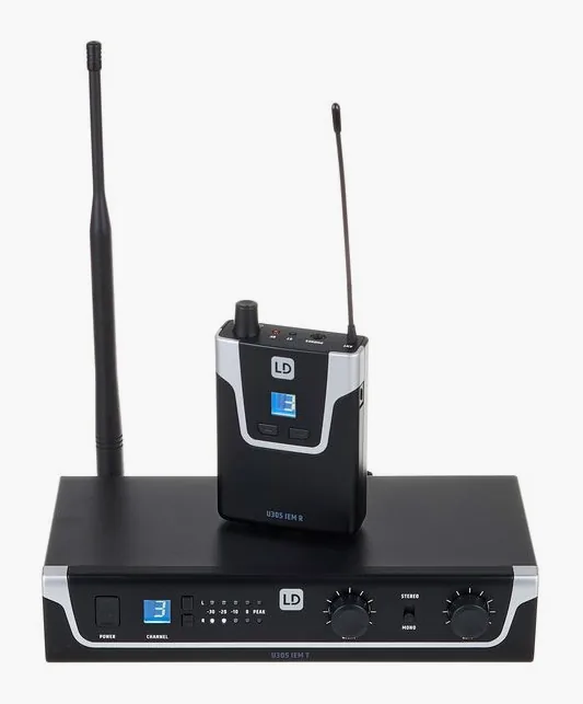 LD Systems U305 IEM, vue de face, photo 2