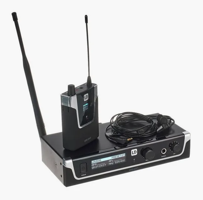 LD Systems U505 IEM HP, vue de face, photo 3