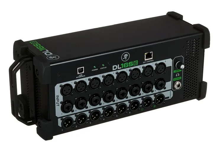 Mackie DL16SE, face arrière et connectique, photo 3