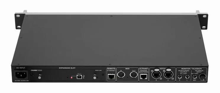 Midas M32C, écran et commandes, photo 4