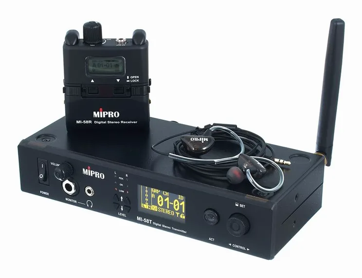 Mipro MI-58 Twin Set, émetteur, photo 2