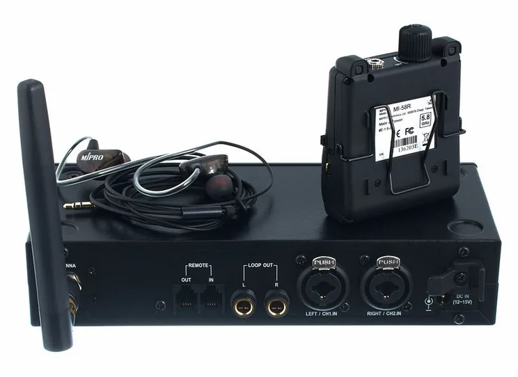 Mipro MI-58 Twin Set, écouteurs, photo 4