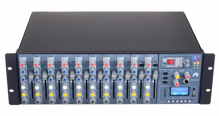 Omnitronic RM-1422 FXA, face avant, photo 2