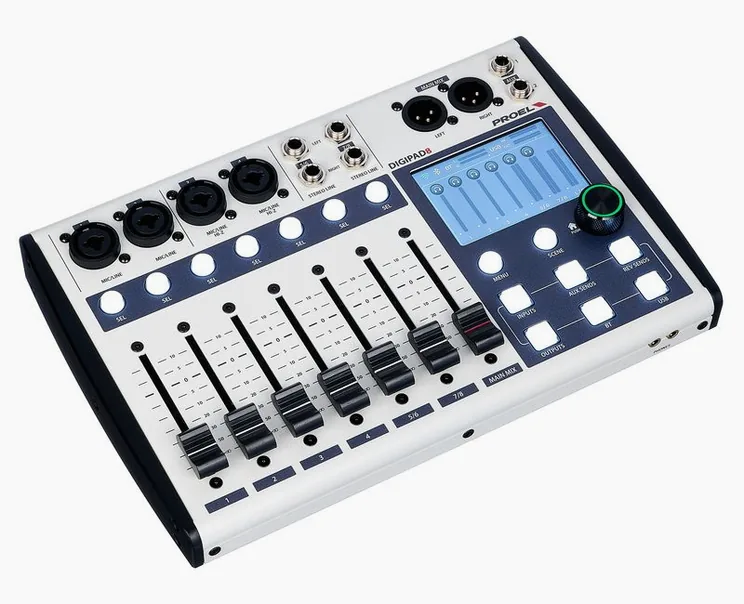 Proel Digipad 8, vue de trois quarts, photo 3