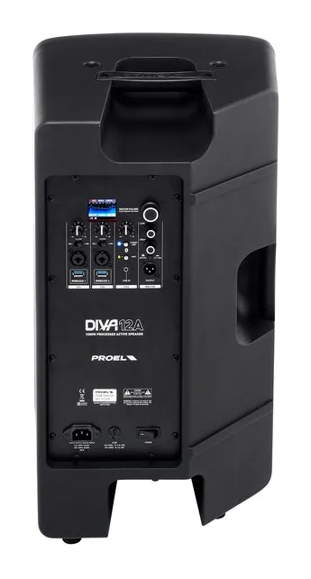 Proel DIVA12A, vue de trois quarts, photo 4