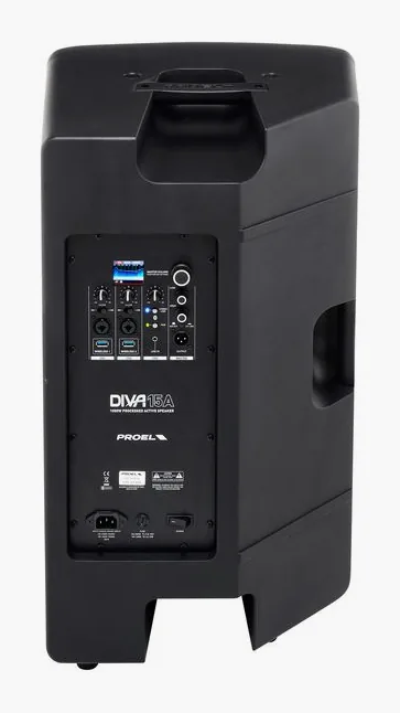 Proel DIVA15A, vue de face, photo 4