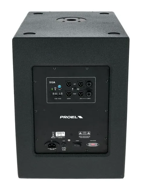 Proel S12A, vue de trois quarts, photo 4