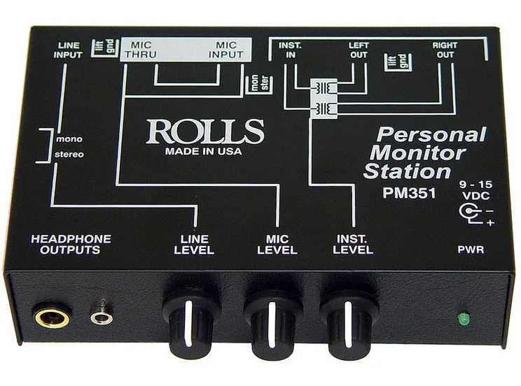 Rolls PM 351, accessoires fournis, photo 2