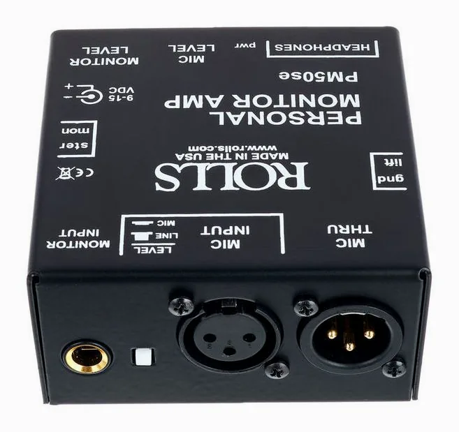 Rolls PM 50se Personal Monitor Amp, récepteur, photo 4