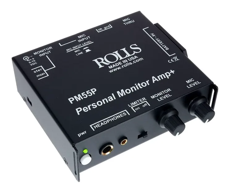 Rolls PM 55P Personal Monitor Amp, vue de face, photo 3