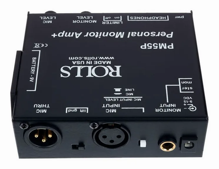 Rolls PM 55P Personal Monitor Amp, récepteur, photo 4