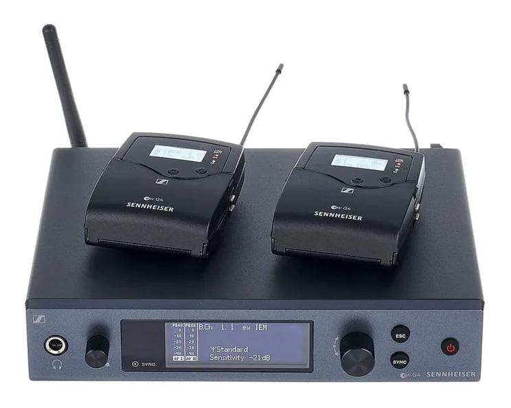 Sennheiser ew IEM G4 Twin A-Band, vue de face, photo 2