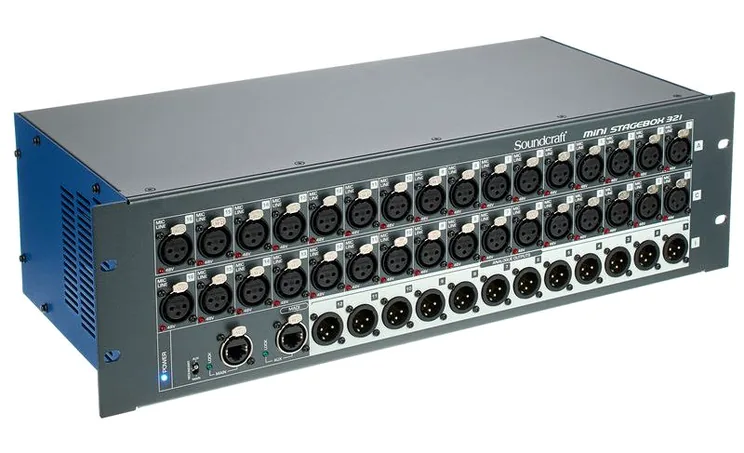 Soundcraft Stagebox Mini 32i, vue de dessus, photo 3